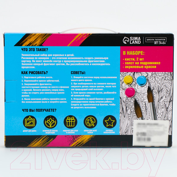 Изображение товара Картина по номерам Школа талантов Корейский мальчик / 9827436