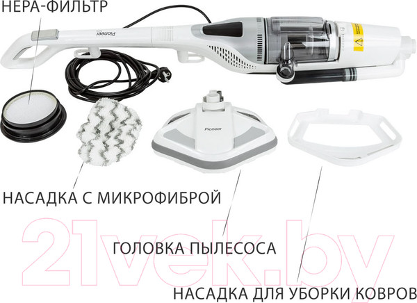 Изображение товара Вертикальный пылесос Pioneer VC465S