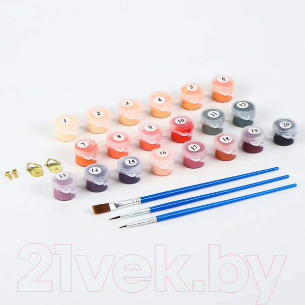 Изображение товара Картина по номерам Школа талантов Накаченный парень / 9827434