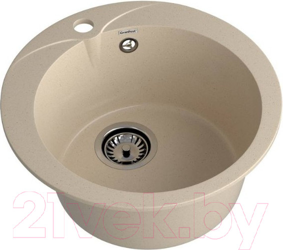 Изображение товара Мойка кухонная GranFest GF-R480 (кашемир)