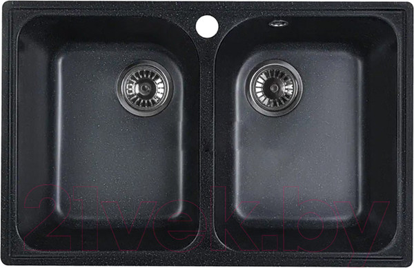 Изображение товара Мойка кухонная Marblan Duas (черный)
