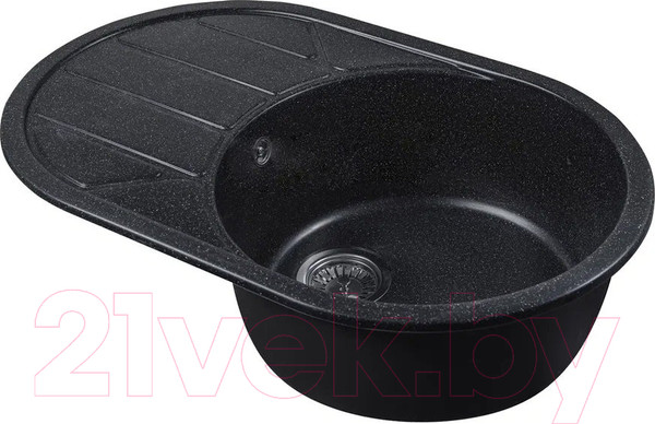 Изображение товара Мойка кухонная Marblan Elon R (черный)