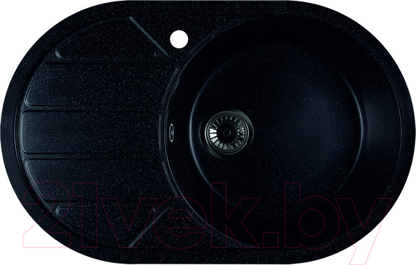 Изображение товара Мойка кухонная Marblan Elon R (черный)