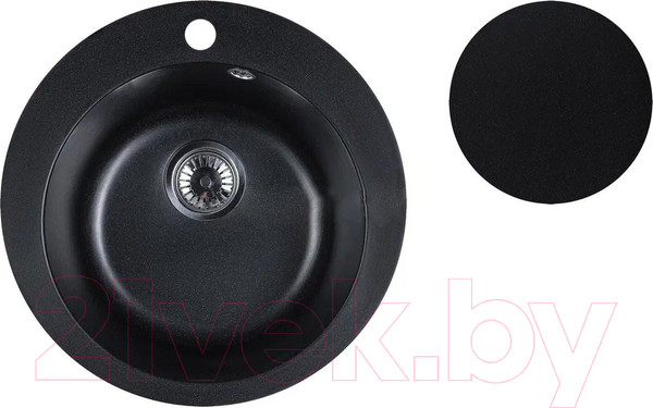 Изображение товара Мойка кухонная Marblan Orbi (оникс)