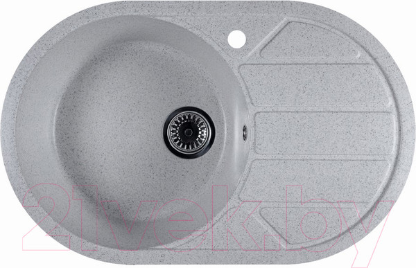 Изображение товара Мойка кухонная Marblan Elon L (серый)