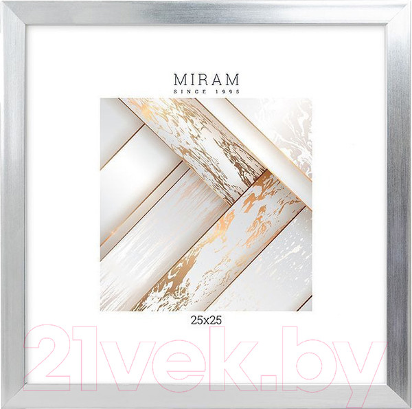 Изображение товара Рамка Мирам 641822-11 (25x25)