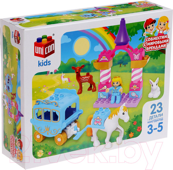 Изображение товара Конструктор Unicon Принцесса / 9826977 (23эл)
