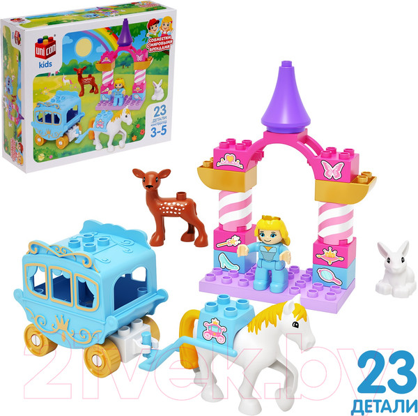 Изображение товара Конструктор Unicon Принцесса / 9826977 (23эл)