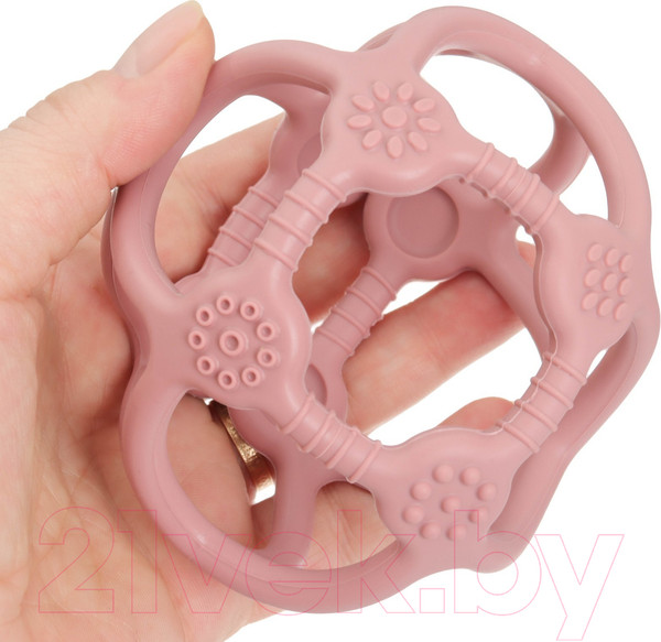 Изображение товара Прорезыватель для зубов Mum&Baby Сфера / 9912657 (розовый)