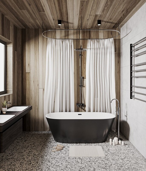 Изображение товара Ванна акриловая Grossman GR-1503MB Forta 170x75