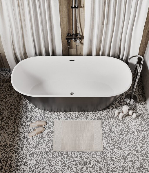 Изображение товара Ванна акриловая Grossman GR-1503MB Forta 170x75