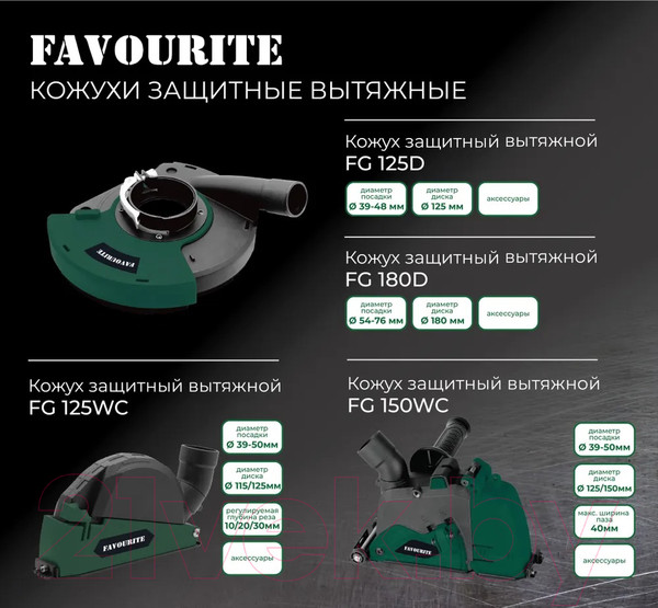 Изображение товара Вытяжной кожух Favourite FG 125D