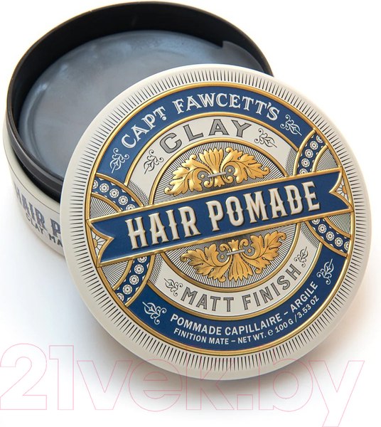 Изображение товара Глина для укладки волос Captain Fawcett Matt Clay Pomade (100мл)