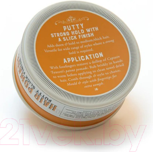 Изображение товара Помада для укладки волос Captain Fawcett Putty Pomade средней фиксации (100мл)