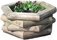 Изображение товара Грядка модульная Массив-Древ D8 6-4-1 600x600x240