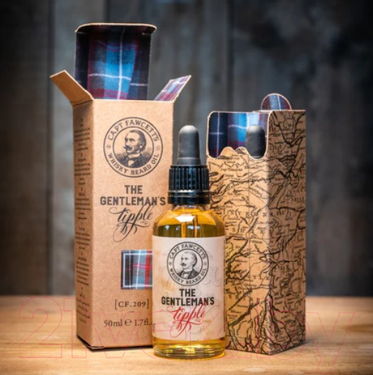 Изображение товара Масло для бороды Captain Fawcett Whisky Beard Oil (50мл)
