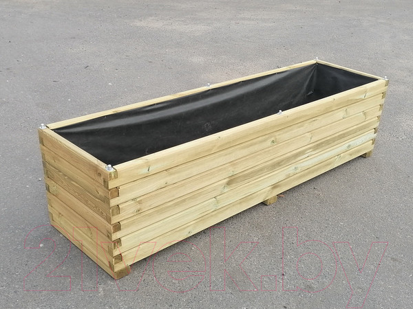 Изображение товара Грядка модульная Массив-Древ 500x1800x460 (с дном, со спанбондом)