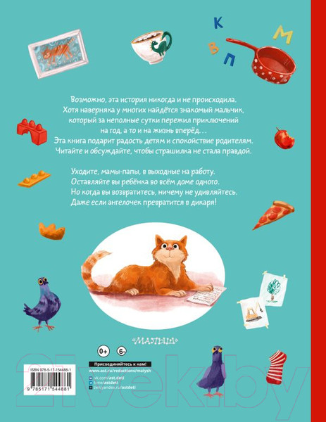 Изображение товара Книга АСТ Один дома / 9785171544881 (Киселев С.С., Лисицкая А.Ю.)