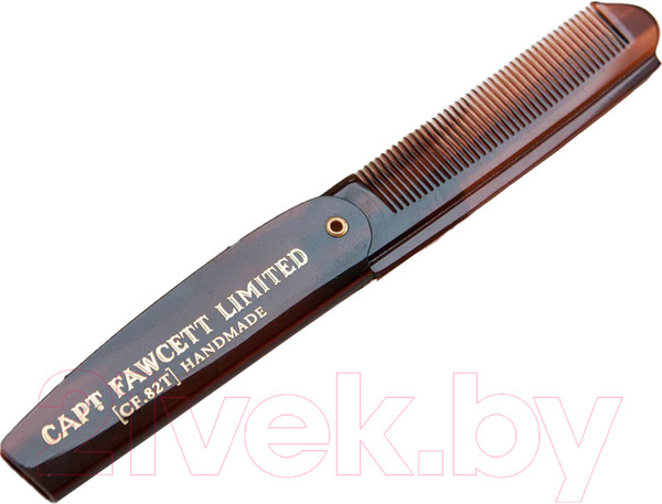 Изображение товара Расческа для бороды Captain Fawcett Folding Pocket Beard Comb CF.82T складная