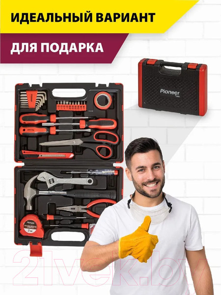 Изображение товара Универсальный набор инструментов Pioneer TSH-112-01