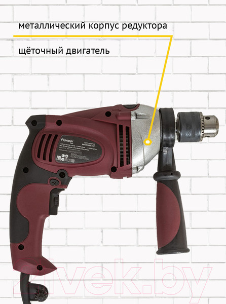 Изображение товара Дрель Pioneer EID-M1100-01C