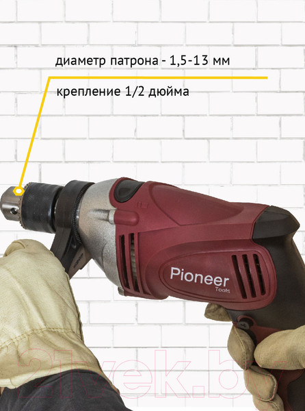 Изображение товара Дрель Pioneer EID-M1100-01C