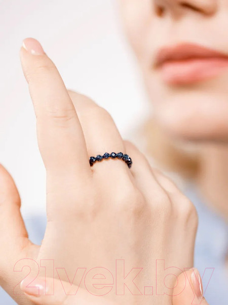 Изображение товара Кольцо Wolves Авантюрин Каирская ночь 5003 (р.18-19, синий)