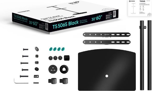Изображение товара Стойка для ТВ/аппаратуры Onkron TS5065 (черный)