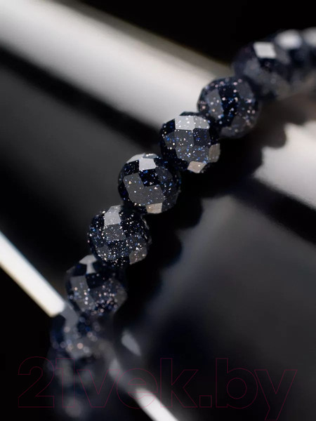 Изображение товара Кольцо Wolves Авантюрин Каирская ночь Двойное 5016 (р.21-22, синий)