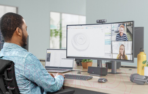 Изображение товара Веб-камера Logitech Brio 505 960-001459 / 960-001463 (черный)