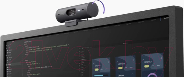 Изображение товара Веб-камера Logitech Brio 505 960-001459 / 960-001463 (черный)