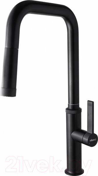 Изображение товара Смеситель Ekko E6002-7 (черный матовый)