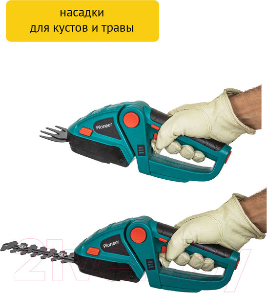 Изображение товара Кусторез аккумуляторный Pioneer BHT-080V20-01