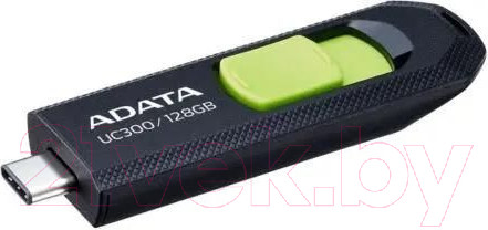 Изображение товара USB flash накопитель A-data UC300 128GB (ACHO-UC300-128G-RBK/GN)