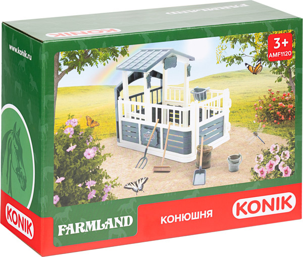 Изображение товара Игровой набор Konik Стойло для лошадей / AMF1120
