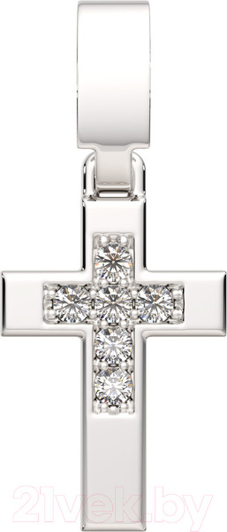Изображение товара Крестик из серебра ZORKA 0440340.ZZ.REL (с фианитами)