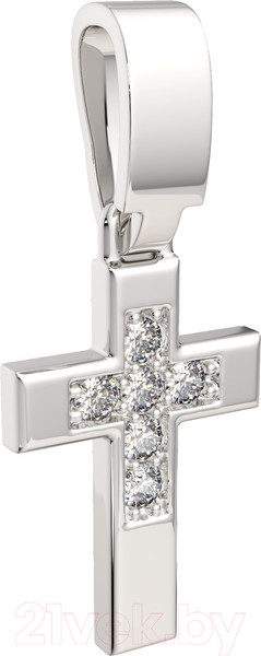 Изображение товара Крестик из серебра ZORKA 0440340.ZZ.REL (с фианитами)