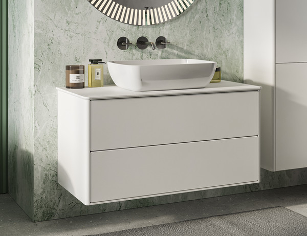 Изображение товара Умывальник Belux Турин 540 прямоугольник (18, белый матовый/Solid Surface)