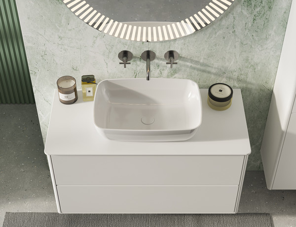 Изображение товара Умывальник Belux Турин 540 прямоугольник (18, белый матовый/Solid Surface)