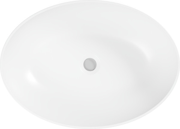 Изображение товара Умывальник Belux Дубай Д-570 (18, белый матовый/Solid Surface)