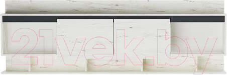 Изображение товара Антресоль Памир Гретта 2000 (крафт белый/антрацит)