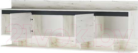 Изображение товара Антресоль Памир Гретта 2000 (крафт белый/антрацит)