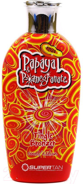 Изображение товара Крем для загара SuperTan Для солярия Papaya & Pomegranate (150мл)