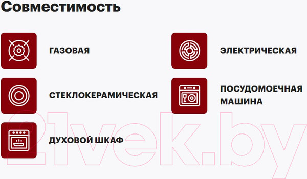 Изображение товара Сковорода Горница Гранит с2454аг