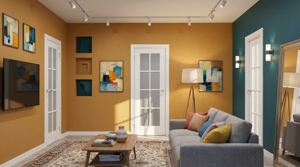 Изображение товара Дверь межкомнатная Юни Эмаль Перфето 6 90x200 (белый)