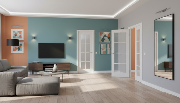 Изображение товара Дверь межкомнатная Юни Эмаль Перфето 6 90x200 (белый)