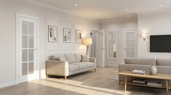 Изображение товара Дверь межкомнатная Юни Эмаль Перфето 6 90x200 (белый)