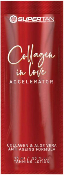 Изображение товара Крем для загара SuperTan Ускоритель Collagen In Love Омолаживающий с коллагеном (15мл)