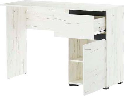 Изображение товара Письменный стол Памир Гретта 1С1Я (крафт белый/антрацит)