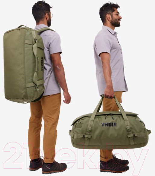 Изображение товара Спортивная сумка Thule Chasm 70L TDSD303OLVN / 3204994 (зеленый)